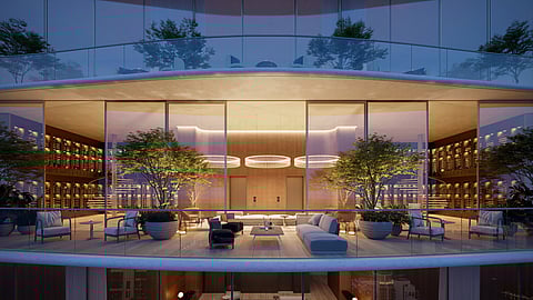 Wine and Spirit Lounge 1 - The Residences at 1428 Brickell