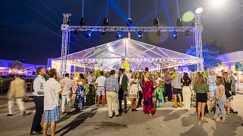 Evening on Antique Row