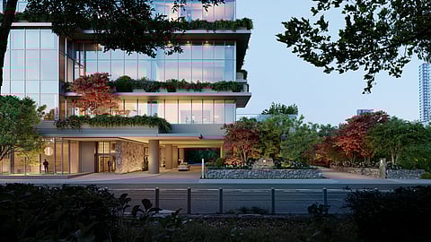 Patina Osaka Rendering Street View Exterior