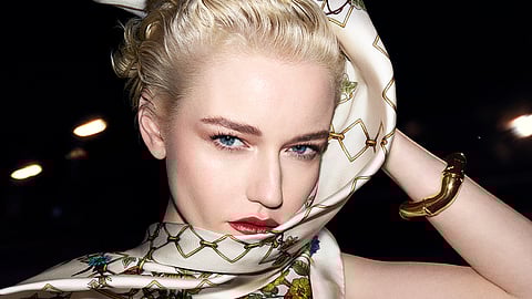 Gucci celebrates its silk heritage with fashion & timeless storytelling