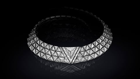 Three-Row Necklace - Pure V collection - Louis Vuitton High Jewelry
