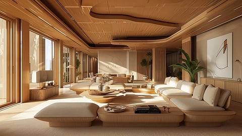 Beautifully Designed Living Area