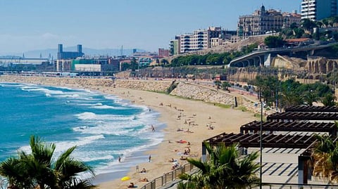 Playa del Miracle, "Gaudí himself walked its shoreline as a child"