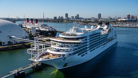 Seabourn Encore Makes Historic U.S. Debut in Long Beach, California