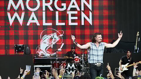 Morgan Wallen Performing
