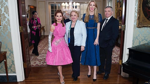 Jean Shafiroff, Mrs. Helene Steinhaeusl, Silvia Frieser, Huber Heiss