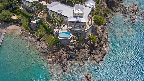 Aerial View of The Waterfront Estate