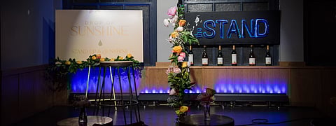Stand Up & Sunshine Comedy Night Stage