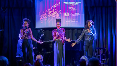 Performance at the Hamptons Summer Songbook by the Sea