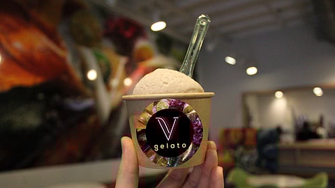 Signature Scoop at V Gelato