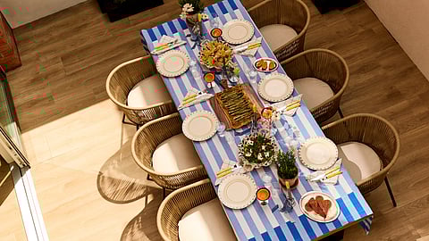 Outdoor Dining Courtyard, Lower Ground Floor