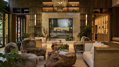 Lobby at 1 Hotel Seattle