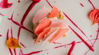 Dragon Fruit Key Lime Mousse