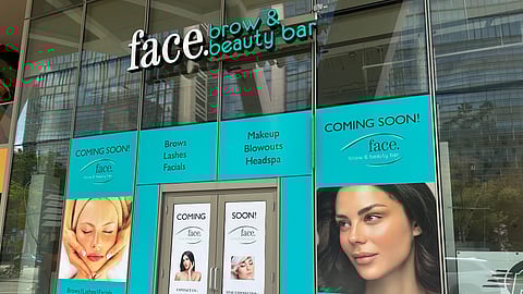 Face. Brow & Beauty Bar Miami Storefront Entrance