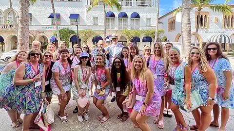 Group Photo After Worth Avenue Walking Tour