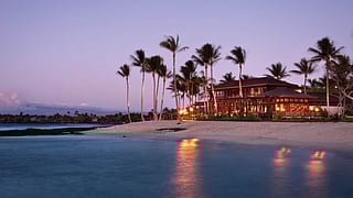 The Four Seasons Resort Hualalai at Golden Hour