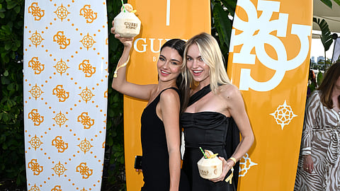 Guests attend GUESS 2025 Miami Swim Presentation & Party