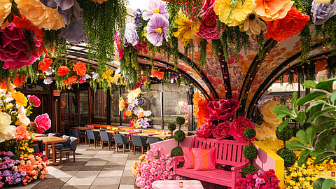 Full Bloom Floral Landscape