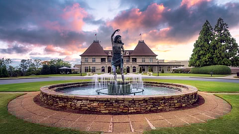 Sunset Views and Storybook Charm at Château Élan Winery & Resort