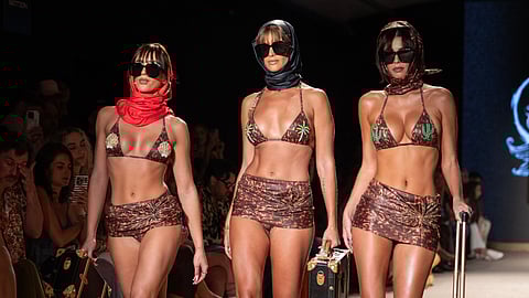 Models Walk for Salty Mermaid