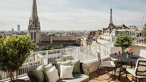 Hôtel de Sers Paris View From Balcony