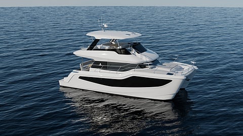 The all-new Aquila 46 Yacht power catamaran