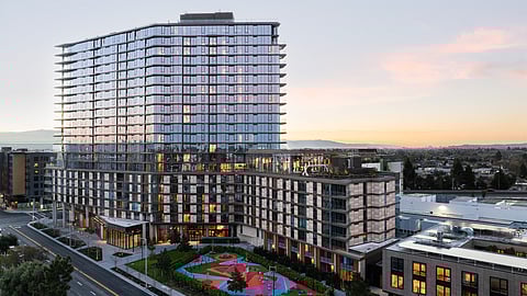 The Clara Exterior Wide Shot and Surrounding Area