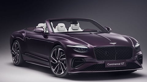 Naples Winter Wine Festival: The First Bespoke Bentley Continental GTC