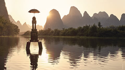 Louis Vuitton’s Travel Icons Float Through Guilin in Alec Soth’s Campaign