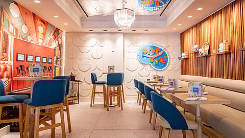 Divebar Sign and Seating