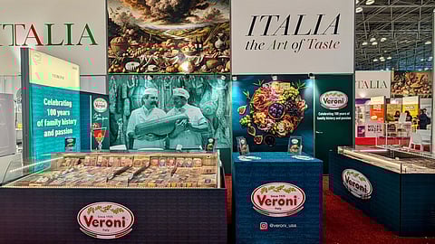 Veroni at the Summer Fancy Food Show in New York