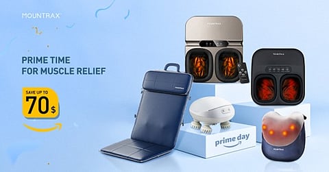 MOUNTRAX 2025 Prime Day Deals- save up to $70, luxury foot massager