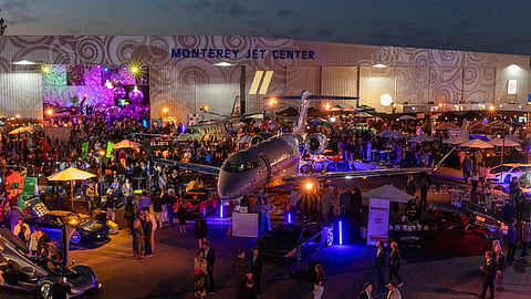 Motorlux at the Monterey Jet Center for Monterey Car Week