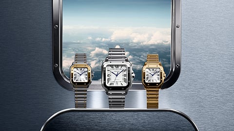 Aviation Roots, Modern Refinement: Santos de Cartier Soars in All Metals