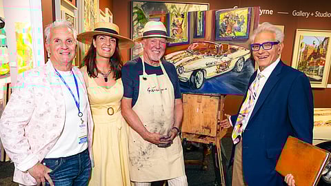 Celebrating Art and Expression at Gerard Byrne’s Vibrant Hamptons Debut