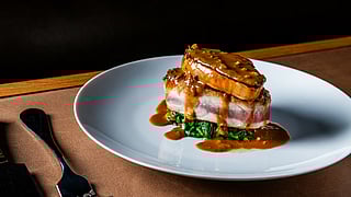 Bourbon Steak New York Big Eye Tuna 'Foie-Poivre'