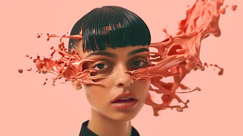 Where Pigment Meets Imagination: A Vivid Collision of Beauty and Art