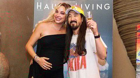 Steve Aoki and Sasha Sofine