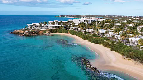Clifftop Villas and Caribbean Blues at Four Seasons Anguilla
