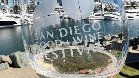 The 2025 San Diego Bay Wine & Food Festival Entrance
