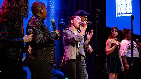 BBK Rocks Students with Donnie Kehr at Broadway Bound Benefit