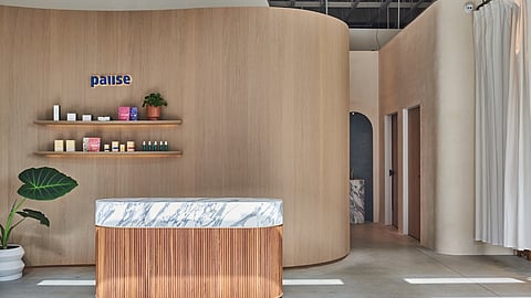 Pause Studio Coral Gables reception area