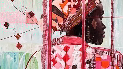 Irene Hoff's “Choice” Painting