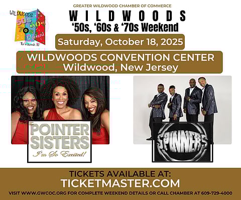 The Pointer Sisters & The Spinners Live at Wildwoods Weekend 2025