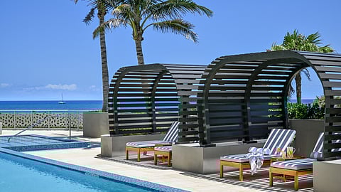 Amrit Ocean Resort Pool Deck Cabana
