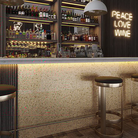 Golden Touch: Make Any Room Shine with Gold Tiles