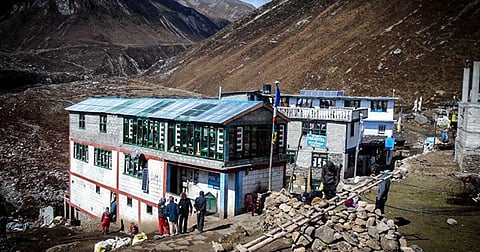 Manaslu Circuit Trek Architecture And House Profile
