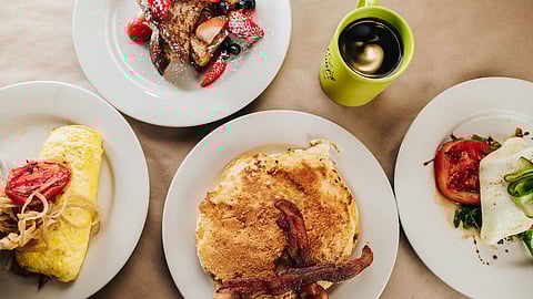 Palmers Dallas Breakfast Table Spread