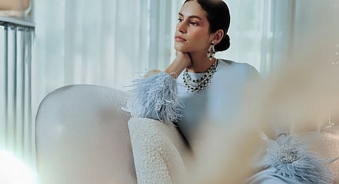 Girl wearing La Marquise Jewellery