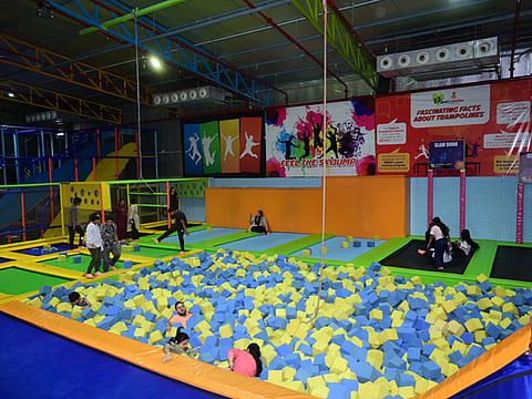 Birthday Jumping Just Got Better at Adult Trampoline Park
